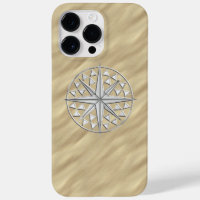 La boussole marine Chrome sur Sandy Beach Imprimer