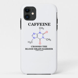 Coque iPhone 11 La caféine croise la barrière hématoméningée