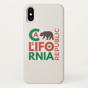 Case-Mate iPhone Case La Californie avec le logo d'ours gris
