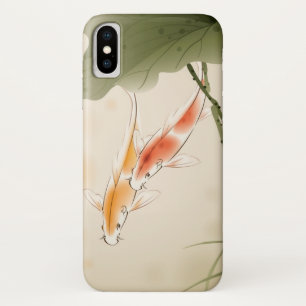 Coque Case-Mate Pour iPhone La carpe japonaise pêche la natation dans l'étan