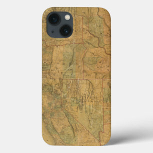 Coque Case-Mate iPhone La carte des États du Pacifique de Bancroft