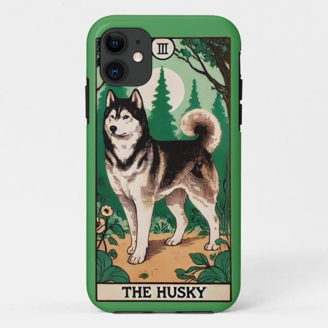 Coques Case-Mate iPhone La carte Husky Tarot (Dos)