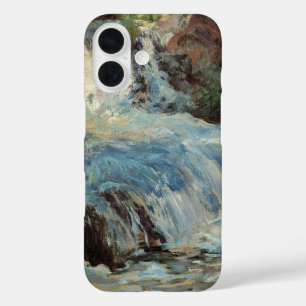 Coque Pour iPhone 16 La cascade par Twachtman, l'impressionnisme Vintag