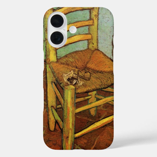 Coques Case-Mate iPhone La chaise de Vincent avec son pipe par Vincent van (Verso)