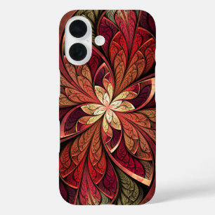 Coque Pour iPhone 16 La Chanteuse Rouge Motif Abstrait