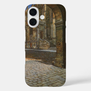 Coque Pour iPhone 16 La chapelle d'Eton College par Anna Alma Tadema