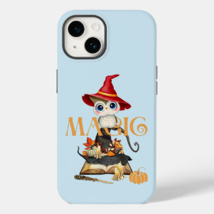 Coque Case-Mate iPhone La Chouette magique Chouette Automne Halloween Thè