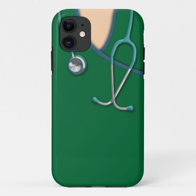 Coques Case-Mate iPhone La couleur faite sur commande Médicale frotte (Dos)