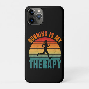 Case-Mate iPhone Case La course est ma thérapie cadeau drôle d'exercice