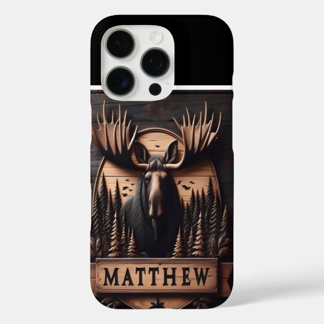 Coques Case-Mate iPhone La crête d'orignal de Matthew (Verso)