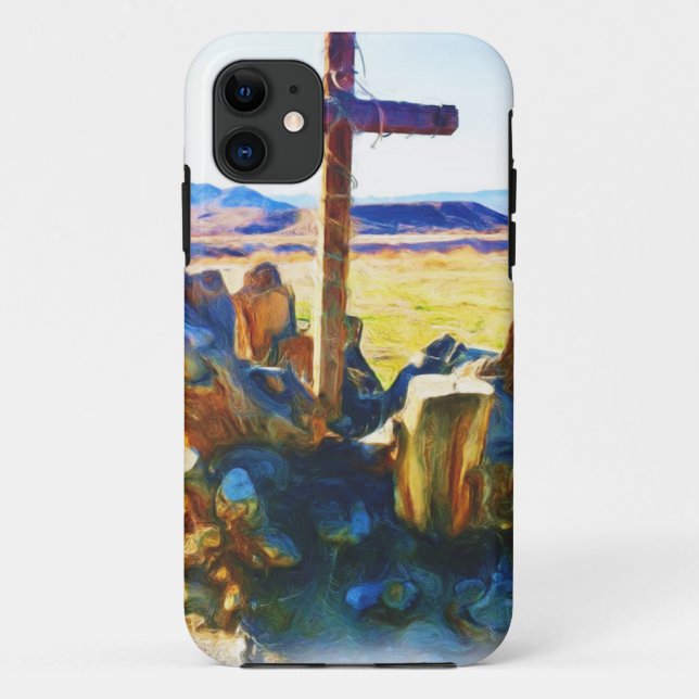 Coques Case-Mate iPhone La croix du salut sauvé_ (Dos)
