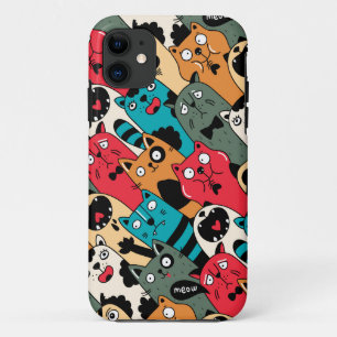 Case-Mate iPhone Case La Crowd of cats