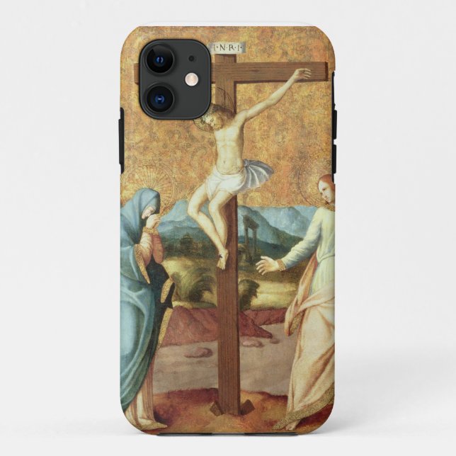 Coques Case-Mate iPhone La crucifixion avec la Vierge et le St John l'Ev (Dos)