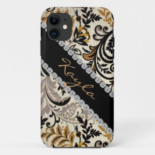 Etui iPhone Case-Mate La DAMASSÉ CHIC populaire BLING je téléphone la