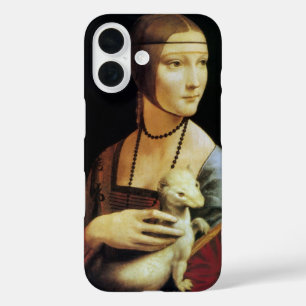 Coques iPhone 16 La Dame à l'hermine de Léonard de Vinci