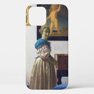Case-Mate iPhone Case La dame debout dans une virginale, Johannes Vermee