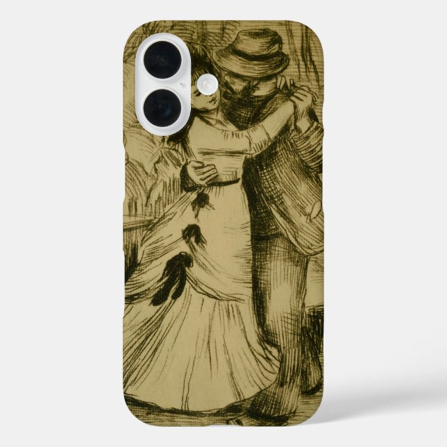 Coques Case-Mate iPhone La Danse à la campagne de Pierre Renoir (Verso)