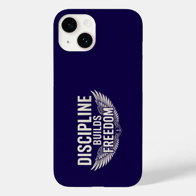COQUES Case-Mate iPhone LA DISCIPLINE CONSTRUIT LA LIBERTÉ (Verso)