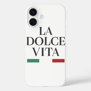 Coque Pour iPhone 16 La Dolce Vita Italienne I-Phone Case
