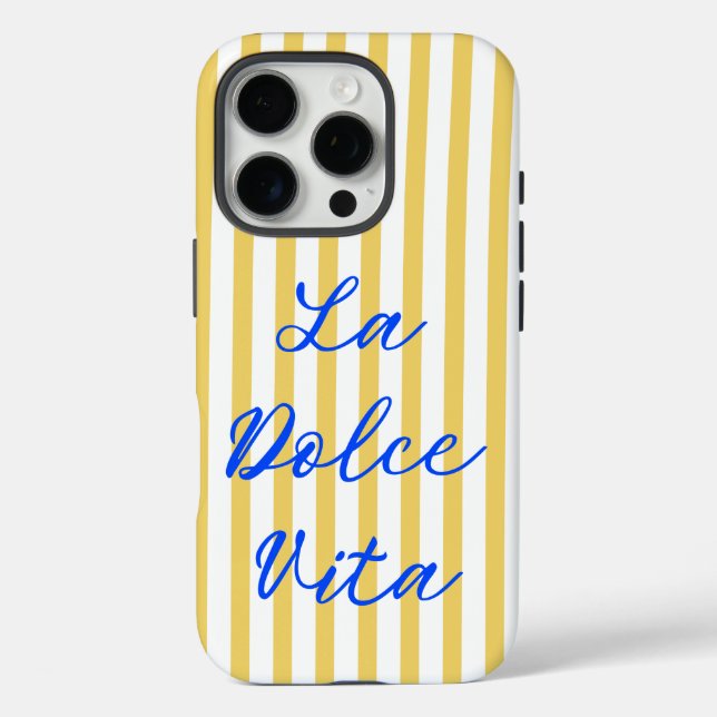 Coques Case-Mate iPhone La Dolce Vita Vibes d'été italiennes (Verso)