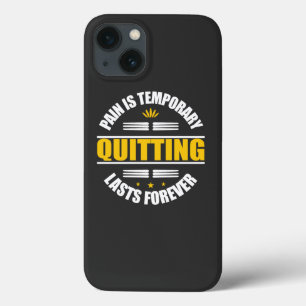 Case-Mate iPhone Case La Douleur Est Temporaire Quitter Dure Pour Toujou