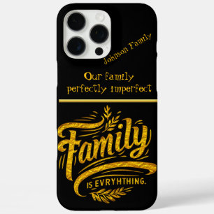 Coque iPhone 16 Pro Max La famille tient le coeur de chaque maison ensembl