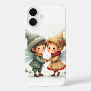 La fée d'hiver d'une paire iPhone 16 Coques