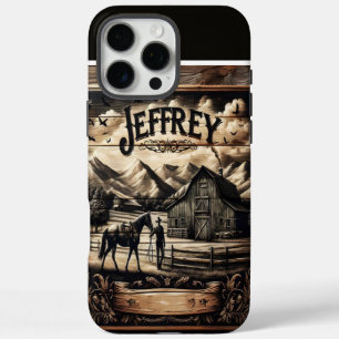 Coque iPhone 16 Pro Max La ferme rustique de Jeffrey