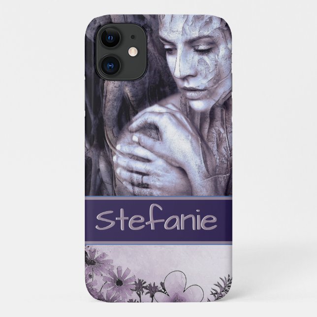 Coques Case-Mate iPhone La Fille dans les Bois (fleurs) (Dos)