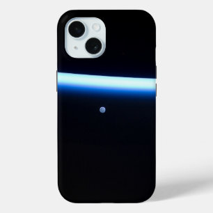 Coque Case-Mate iPhone La fine ligne de l'atmosphère terrestre et une lun