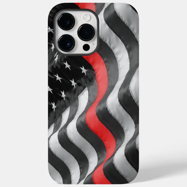 Coques Case-Mate iPhone La fine ligne rouge (Verso)