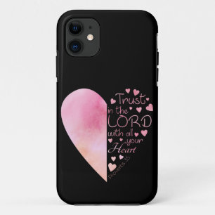 Case-Mate iPhone Case La foi chrétienne du coeur des femmes dans le Seig