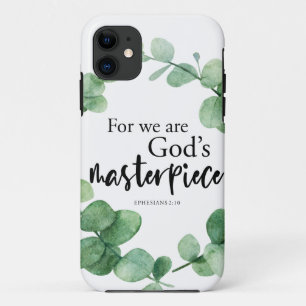 Case-Mate iPhone Case La foi chrétienne La Bible Eucalyptus, chef-d'oeuv