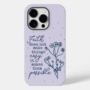 COQUE Case-Mate iPhone LA FOI NE REND PAS LES CHOSES FACILES, ELLE LES RE