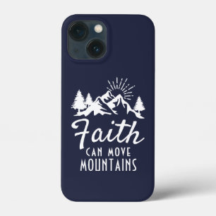 Case-Mate iPhone Case La foi peut déplacer les montagnes Citer Bleu Insp