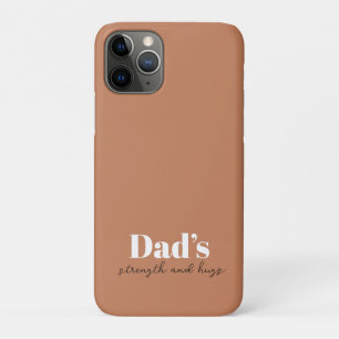 Case-Mate iPhone Case La force et les câlins de papa - Cadeau de Fête de