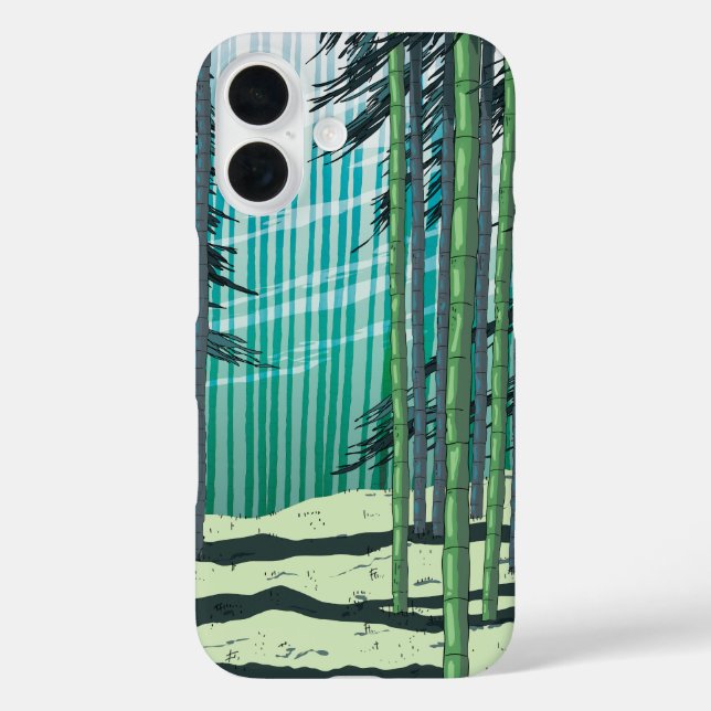 Coques Case-Mate iPhone La forêt de Bamboo (Verso)