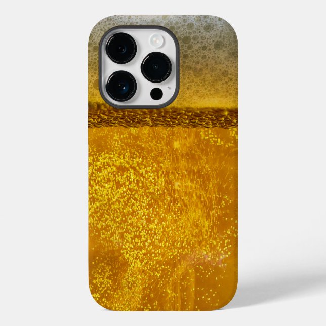 Coques Case-Mate iPhone La Galaxie de la Bière est un Céleste d'Or (Verso)