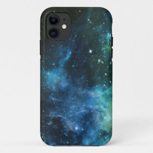 Coque Case-Mate Pour iPhone La galaxie tient le premier rôle le cas du vert