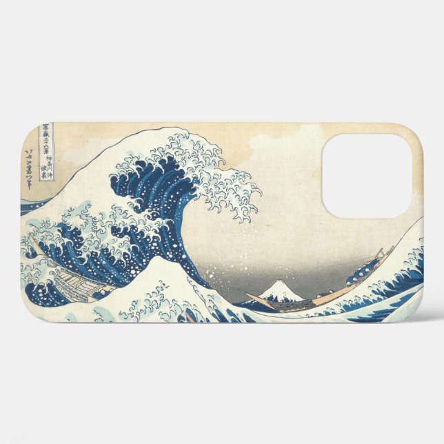 Coques Case-Mate iPhone La Grande Vague au large de Kanagawa (Verso (horizontal))