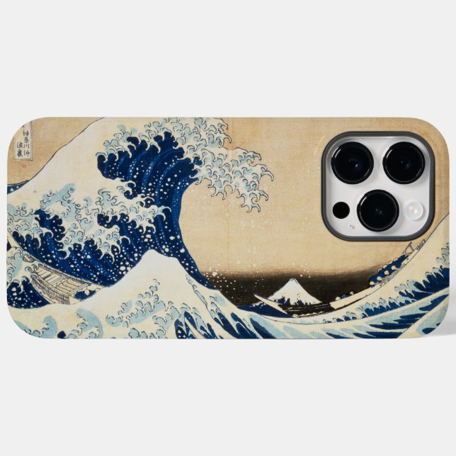 Coques Case-Mate iPhone La Grande Vague au large de Kanagawa par Hokusai (Verso (horizontal))