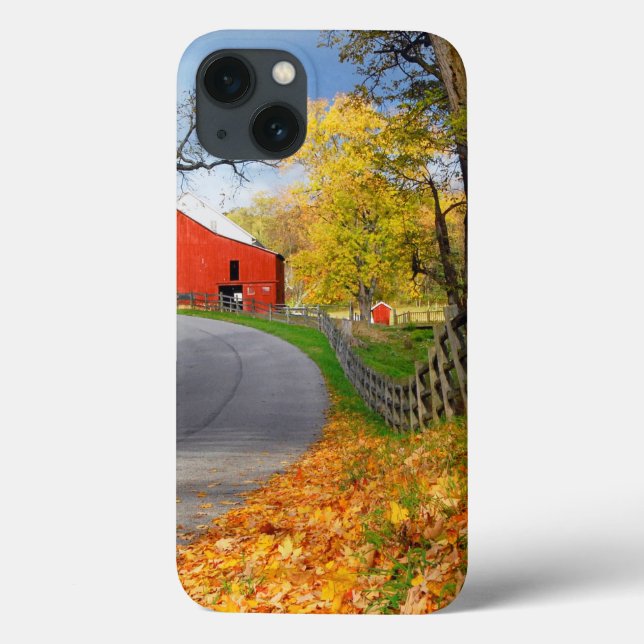 Coques Case-Mate iPhone La grange en automne (Verso)