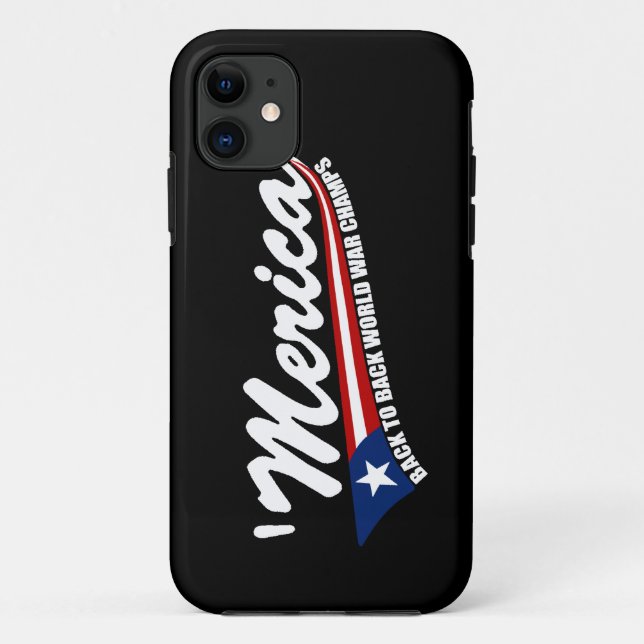 Coques Case-Mate iPhone La guerre mondiale de style de bruissement de (Dos)
