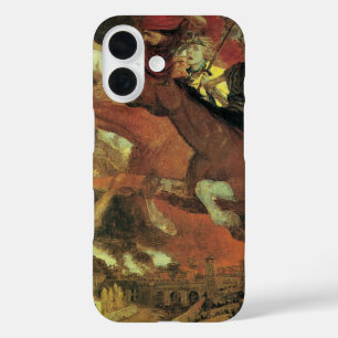Coques iPhone 16 La Guerre par Arnold Böcklin, Symbolisme Ancien Ar