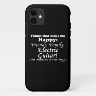 Coques Pour iPhone La Guitare Électrique Me Rend Heureux