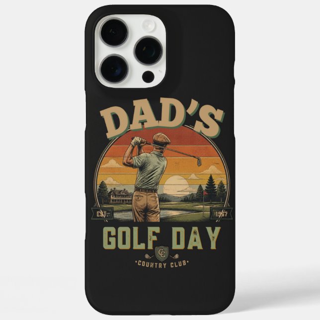 Coques Case-Mate iPhone La journée de golf de papa (Verso)