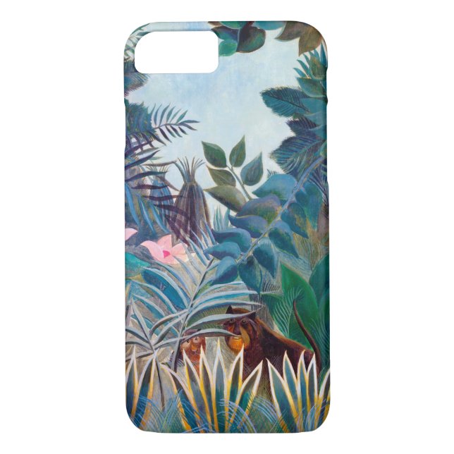 Coques Case-Mate iPhone La jungle équatoriale, Rousseau (Dos)