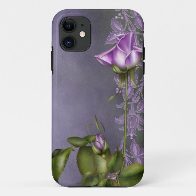 Coques Case-Mate iPhone La lavande s'est levée (Dos)