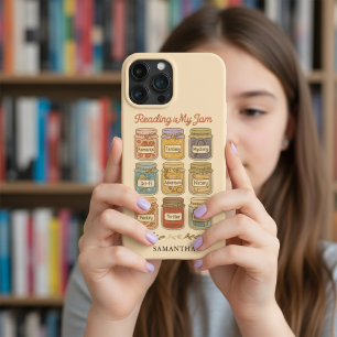 Case-Mate iPhone Case La lecture est ma confiture Jars de genre pour ama