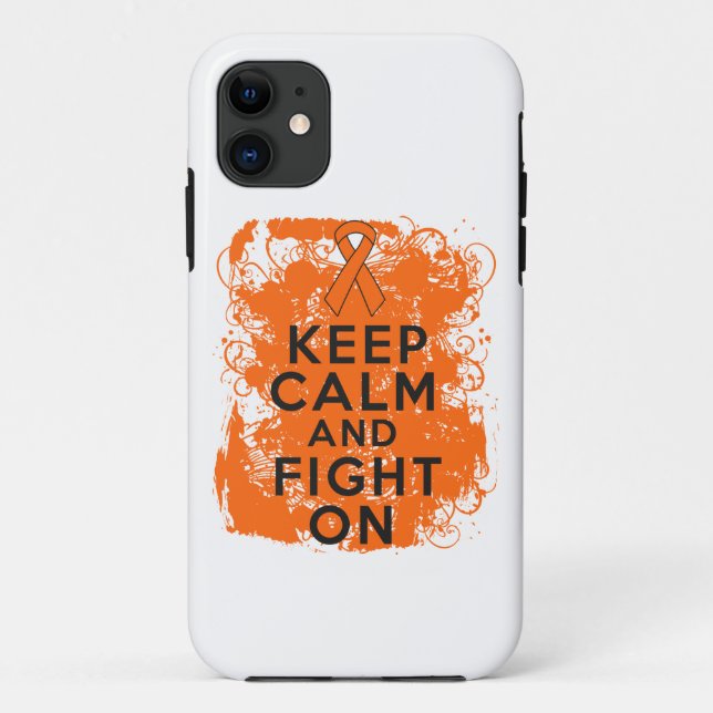Coques Case-Mate iPhone La leucémie gardent le calme et continuent à (Dos)